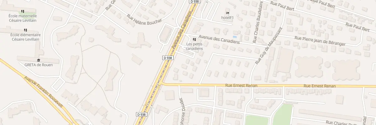 Plan du 35 Av des Canadiens à Saint-Étienne-du-Rouvray