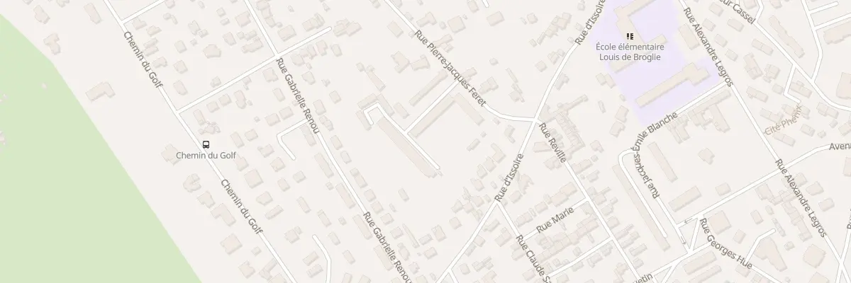 Plan du 48 Rue Pierre Jacques Feret à Dieppe