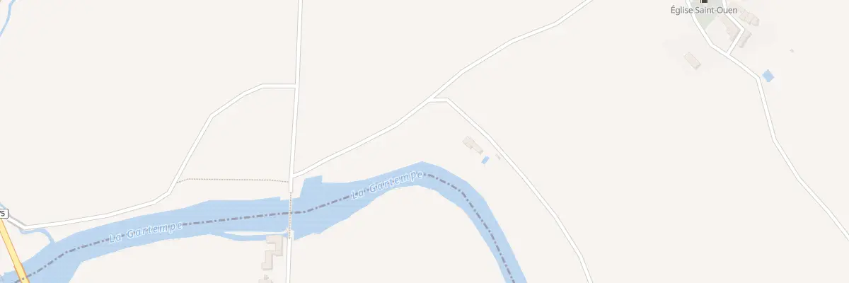 Plan du 1 Pont de Beissat à Saint-Ouen-sur-Gartempe