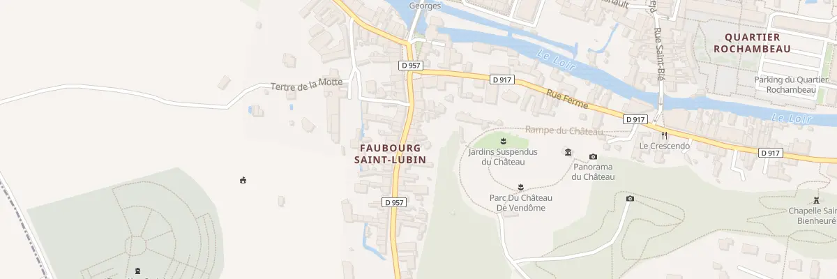 Plan du 30 Fg Saint-Lubin à Vendôme