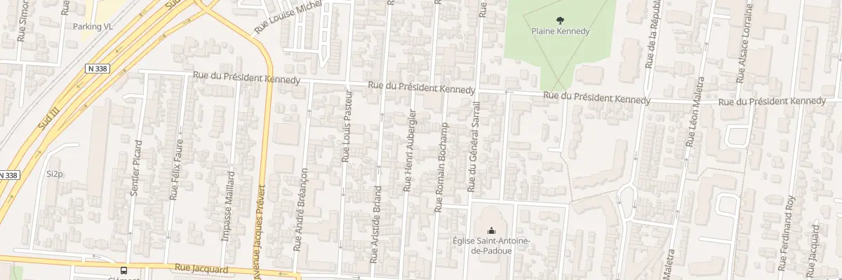 Plan du 1C Rue Henri Aubergier au Petit-Quevilly