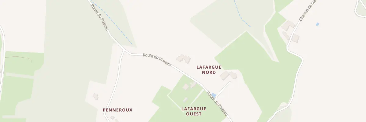 Plan du 5117 Lafargue Nord à Touzac