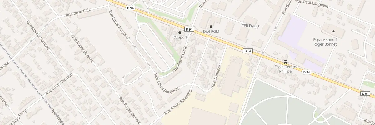 Plan du 9 Rue Pierre Curie au Petit-Quevilly