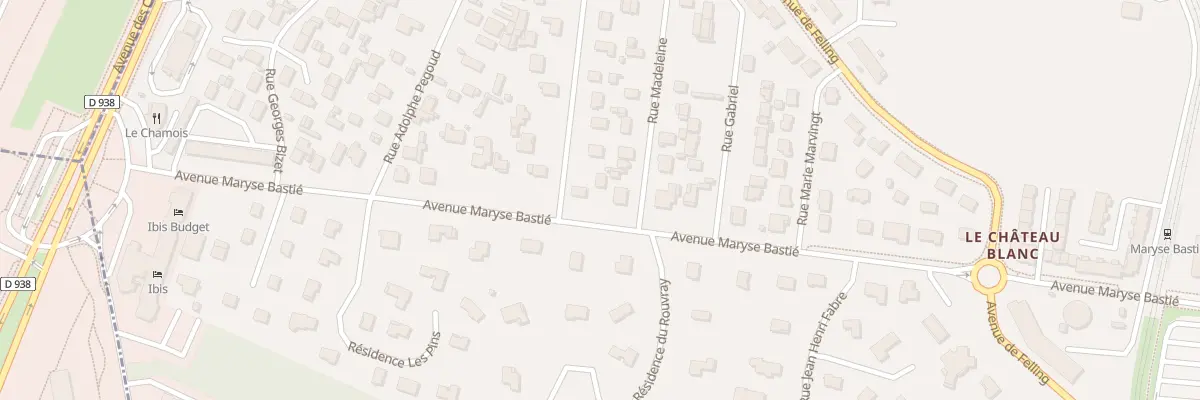 Plan du 12 Av Maryse Bastié à Saint-Étienne-du-Rouvray