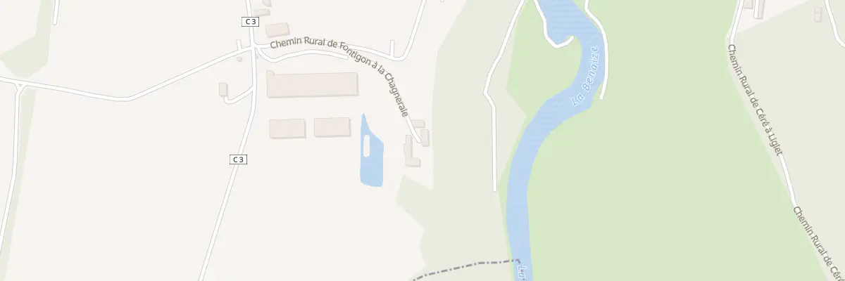 Plan du 5027 La Chagneraie à Saint-Hilaire-sur-Benaize
