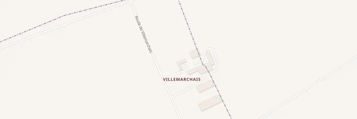Plan du 31 Villemarchais à Nourray