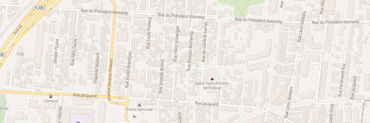 Plan du 12 Rue Romain Bochamp au Petit-Quevilly