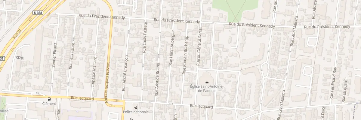 Plan du 8 Rue Romain Bochamp au Petit-Quevilly