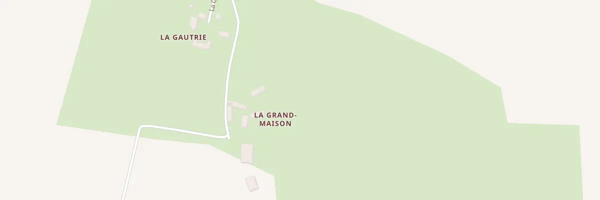 Plan du 1 La Grand-maison à Verneuil-sur-Indre
