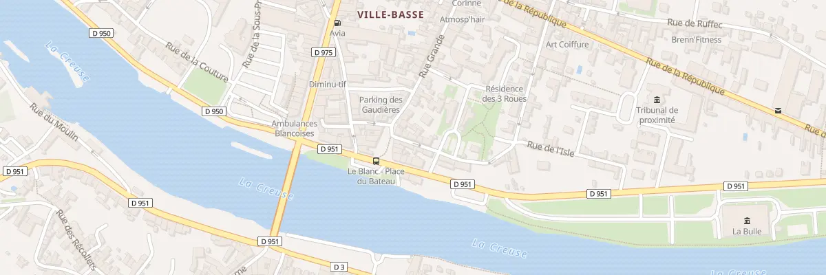 Plan du 5 Rue de l’Isle au Blanc