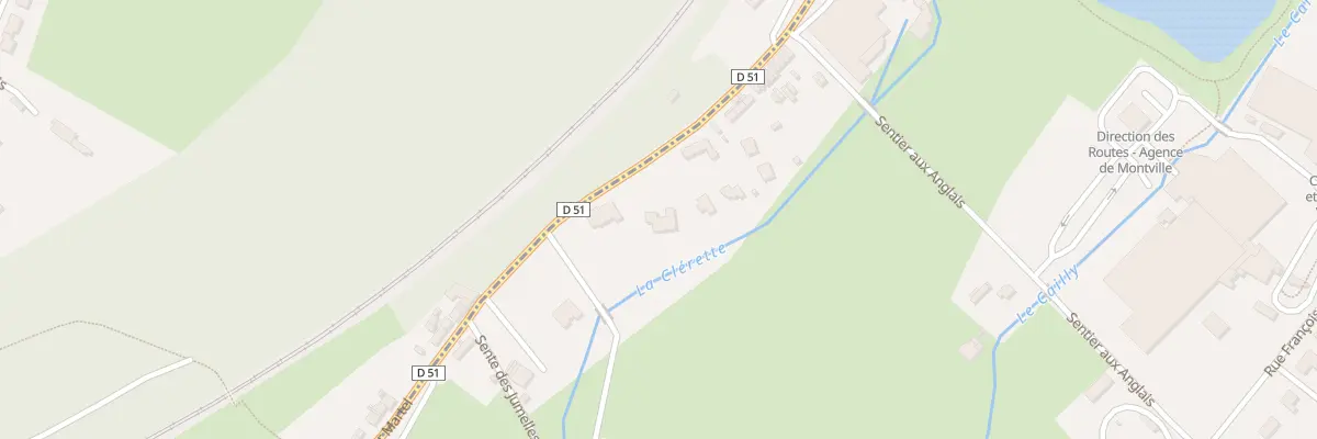 Plan du 969 Rue du Docteur-Martel à Montville