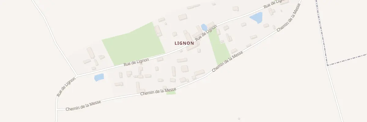 Plan du 14T Rue de Lignon à Venon