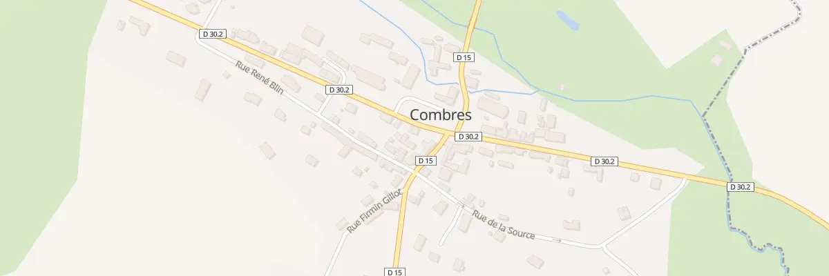 Plan du 9 Rue Eugene Fettu à Combres