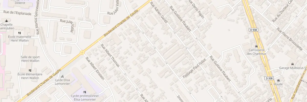 Plan du 18B Rue Paul Foliot au Petit-Quevilly