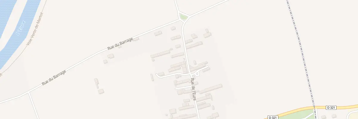 Plan du 25 Rue de l’Eure à Martot