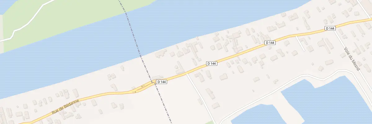 Plan du 100 Rue Jean-Baptiste Clément à Tourville-la-Rivière