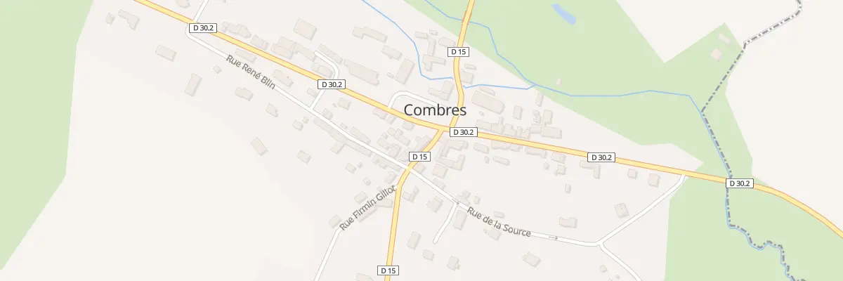 Plan du 11 Rue Eugene Fettu à Combres