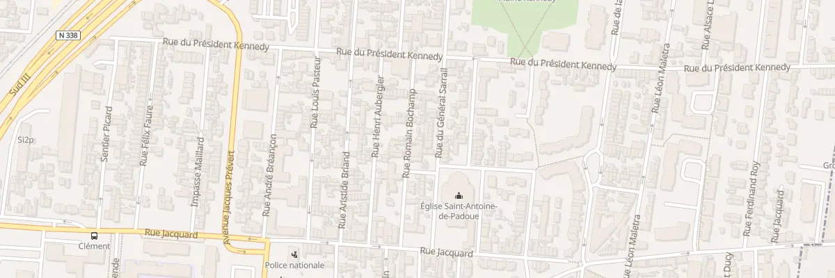 Plan du 9 Rue Romain Bochamp au Petit-Quevilly