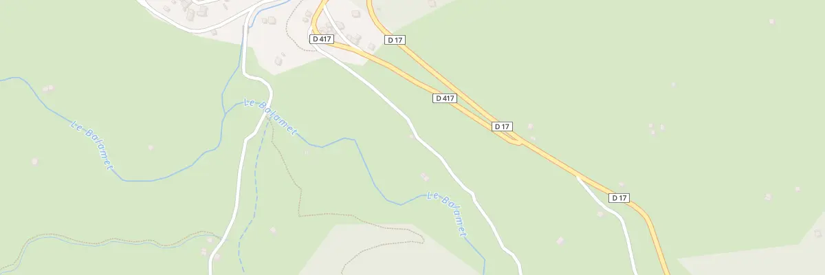 Plan du 5001 Las Mollos à Bethmale