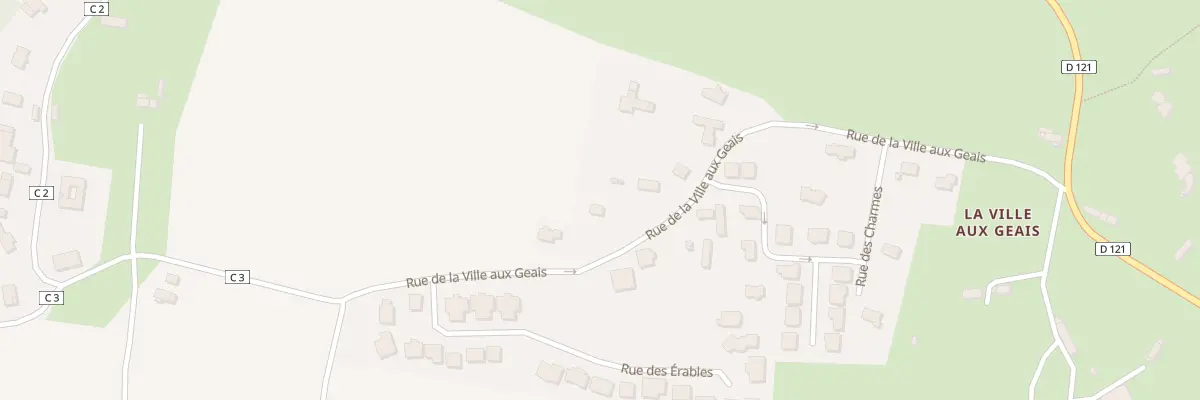 Plan du 1517 Rue de la Ville aux Geais à Malaunay