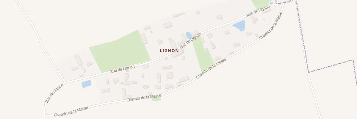 Plan du 16 Rue de Lignon à Venon