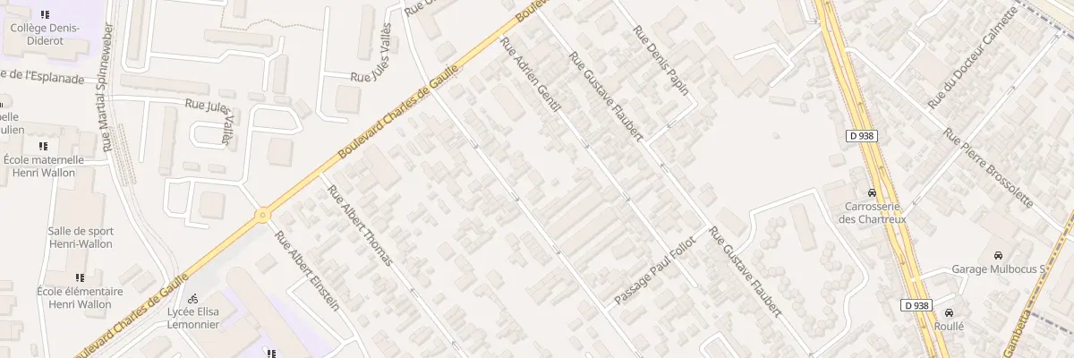 Plan du 33D Rue Paul Foliot au Petit-Quevilly