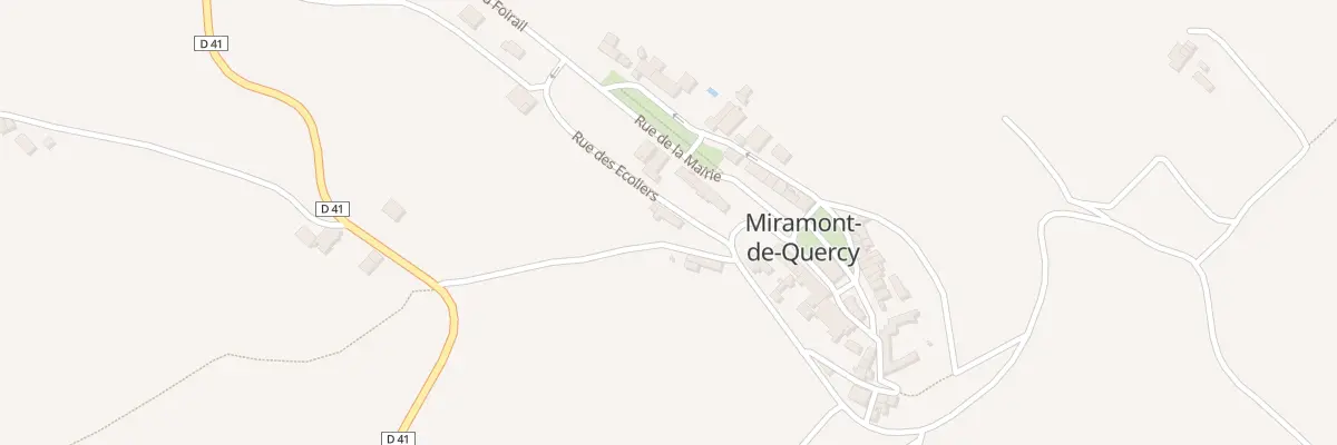Plan du 5033 Foiral à Miramont-de-Quercy