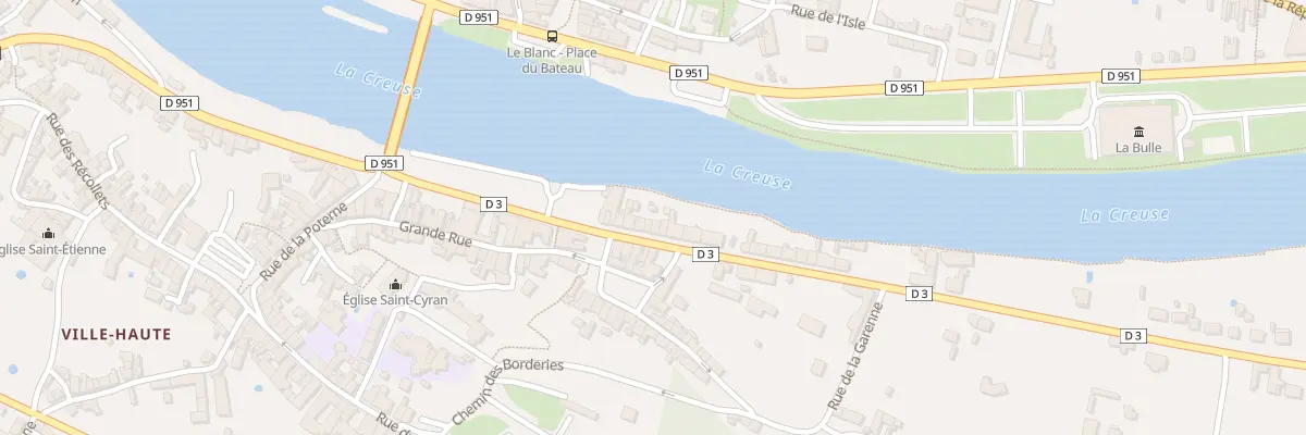 Plan du 7B Rue Amiral Barjot au Blanc