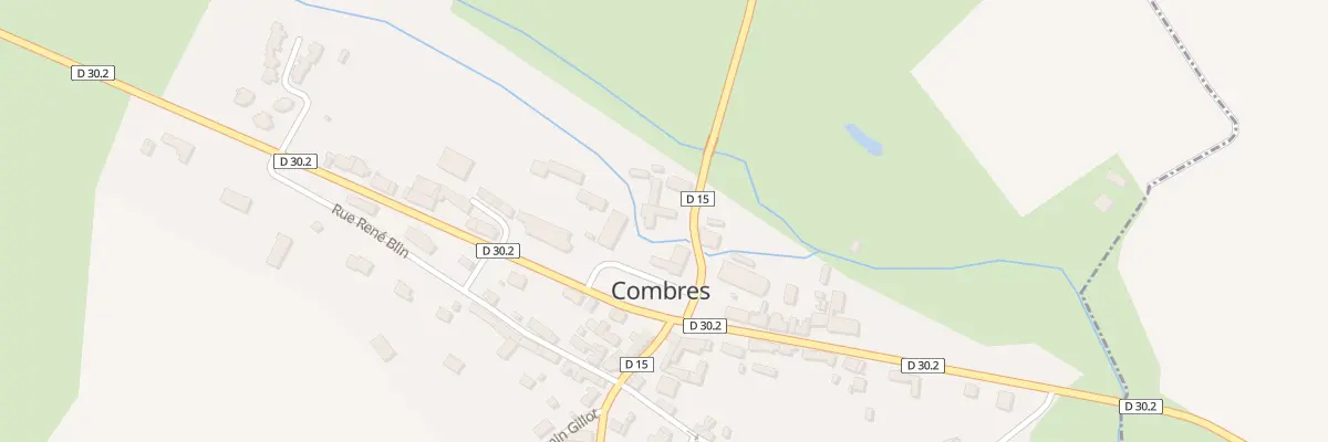 Plan du 3 Rue de la Mazure à Combres
