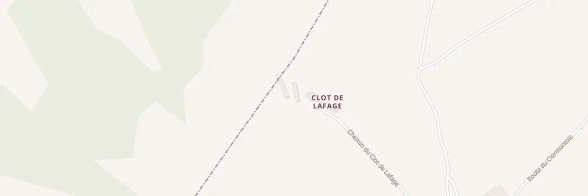 Plan du 5006A Clot de Lafage à Montagudet