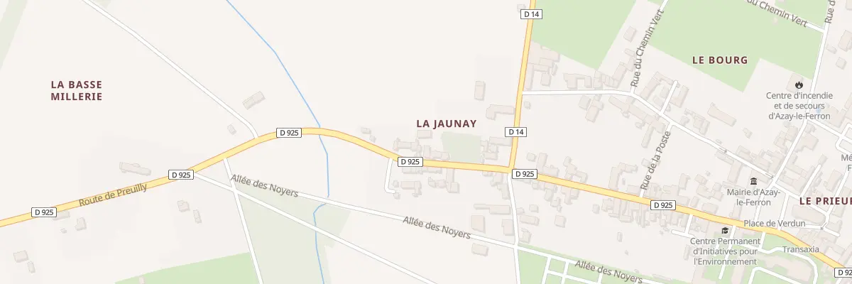 Plan du 64 Rue Hersent Luzarche à Azay-le-Ferron