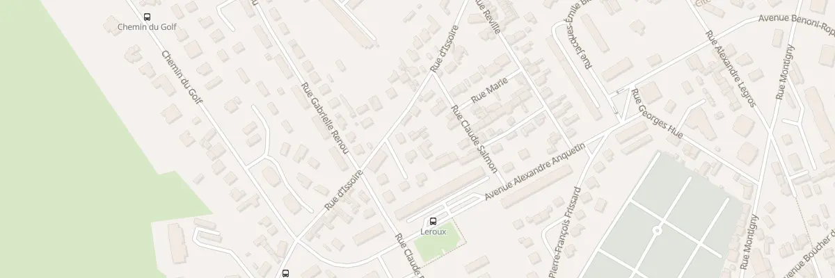 Plan du 17A Rue D’Issoire à Dieppe