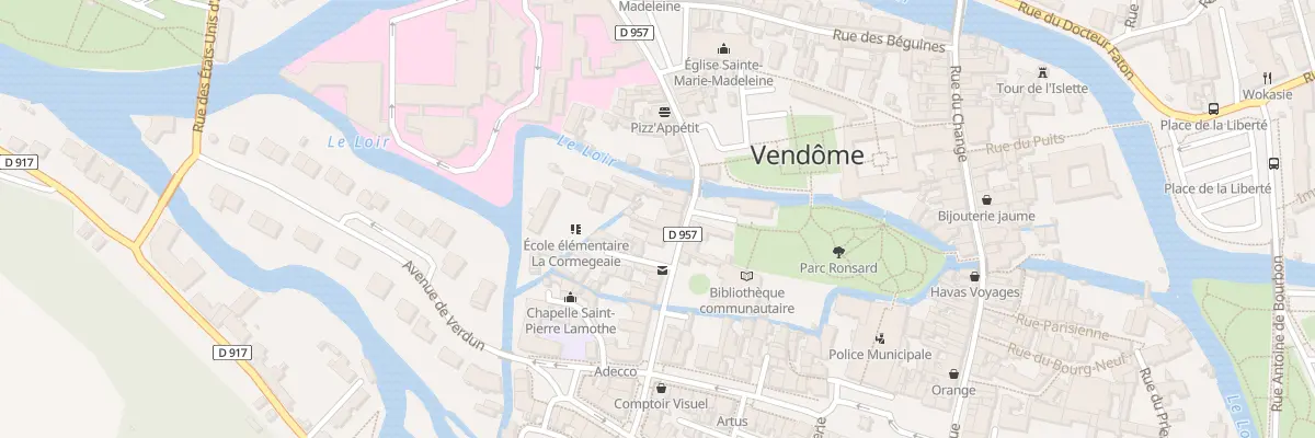 Plan du 62B Rue Poterie à Vendôme