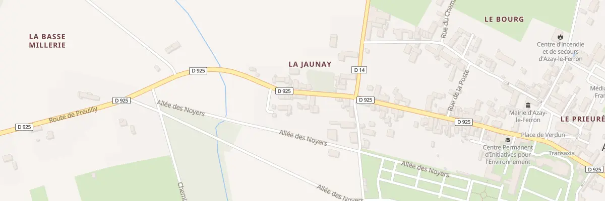Plan du 71 Rue Hersent Luzarche à Azay-le-Ferron
