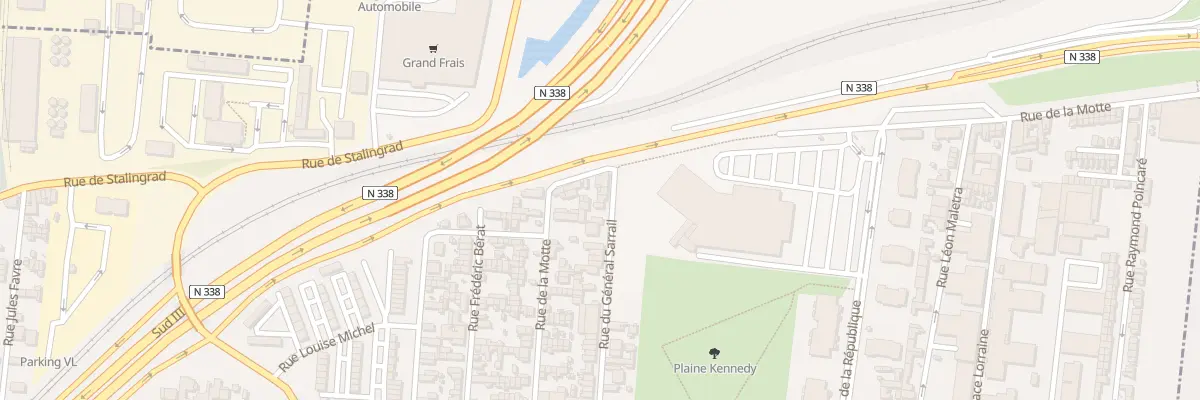 Plan du 8 Rue du Gal Sarrail au Petit-Quevilly