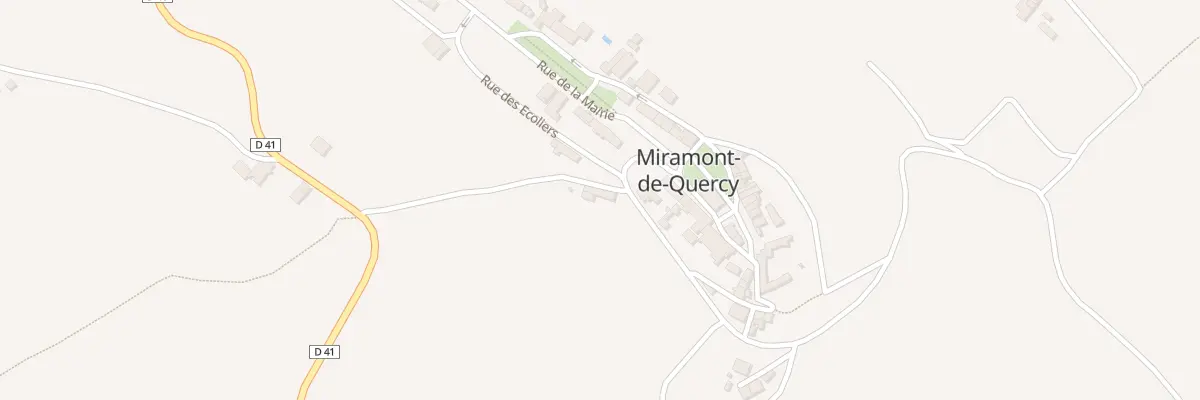 Plan du 5038 Combe de Bragard à Miramont-de-Quercy