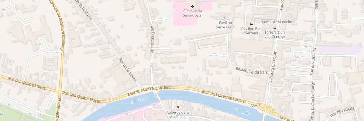 Plan du 15 Rue Bretonnerie à Vendôme