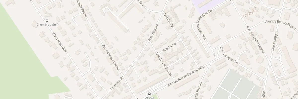 Plan du 2 Rue Claude Salmon à Dieppe