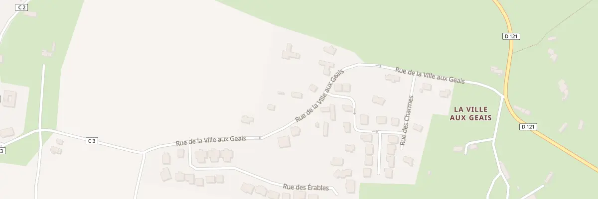 Plan du 1579 Rue de la Ville aux Geais à Malaunay