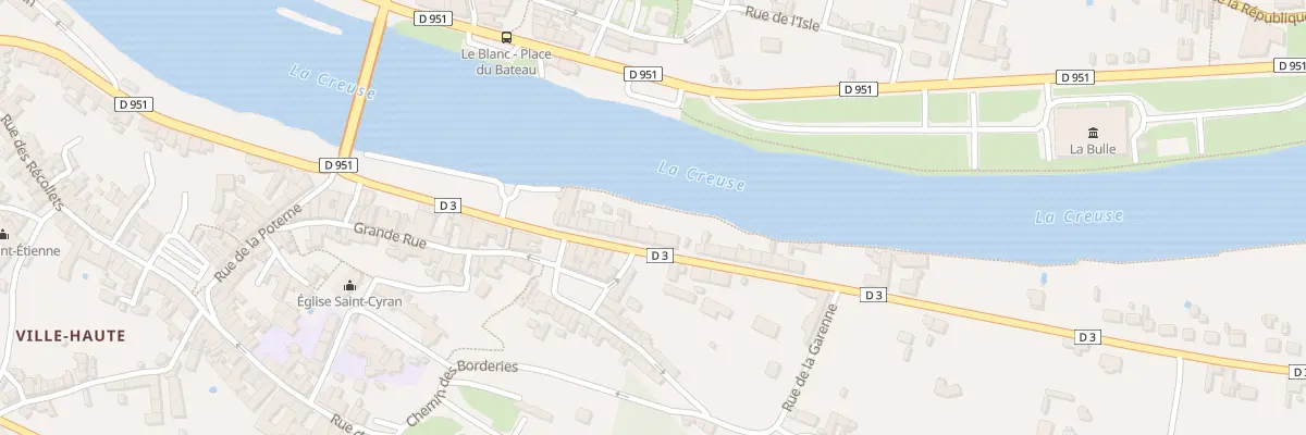 Plan du 17 Rue Amiral Barjot au Blanc