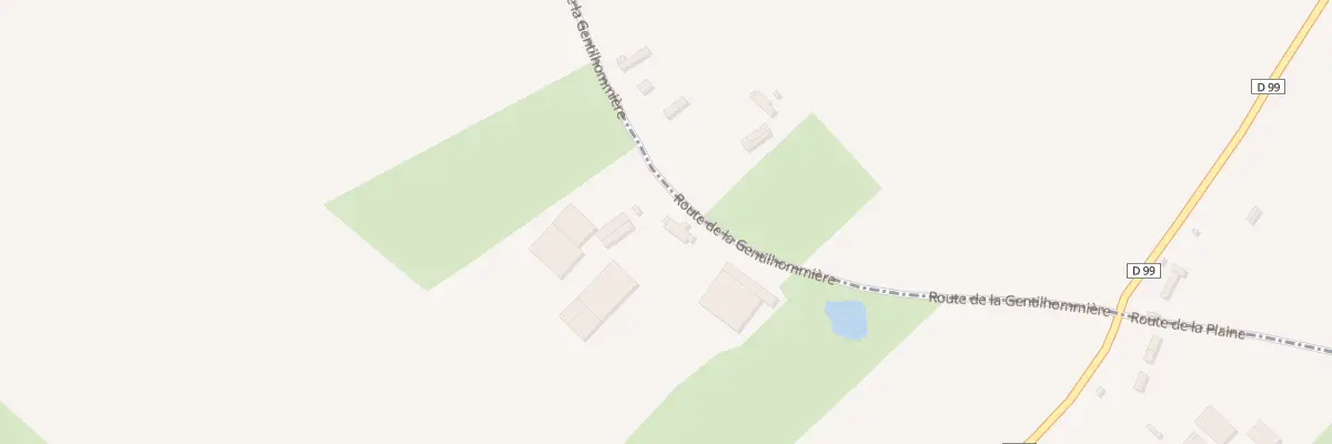 Plan du 5013 Le Grand Verdret à Beautot