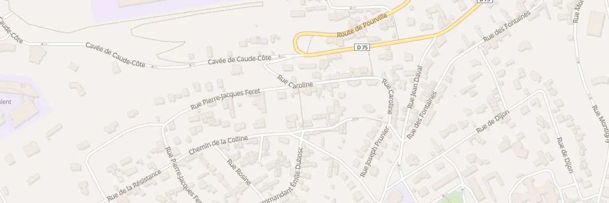 Plan du 6 Rue Caroline à Dieppe