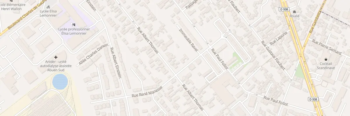 Plan du 67 Rue Albert Thomas au Petit-Quevilly