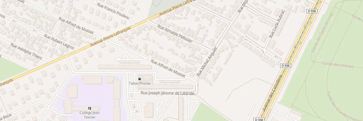Plan du 97 Rue Alfred de Musset au Grand-Quevilly