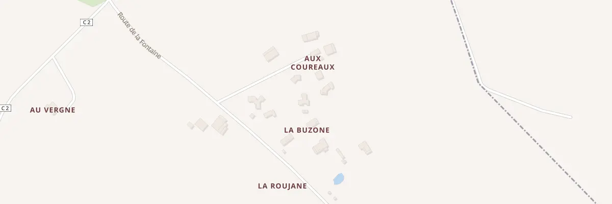 Plan du 5061 La Buzone à Belbèze-en-Lomagne