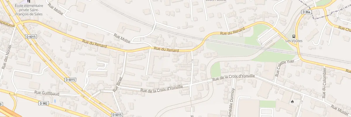 Plan du 223 Rue du Renard à Rouen