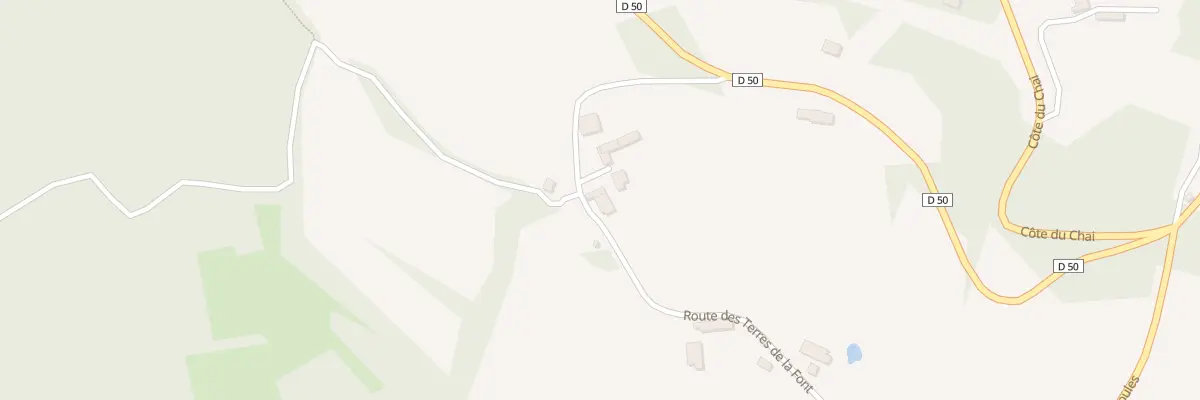 Plan du 113 Terre de la Font à Allas-les-Mines