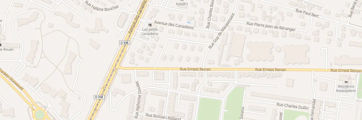 Plan du 26 Rue Ernest Renan à Saint-Étienne-du-Rouvray