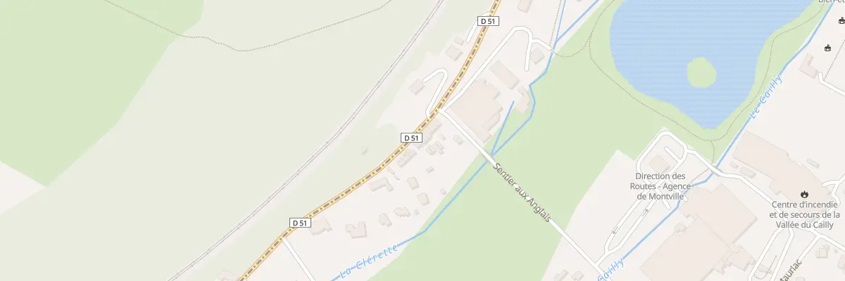 Plan du 871 Rue du Docteur-Martel à Montville
