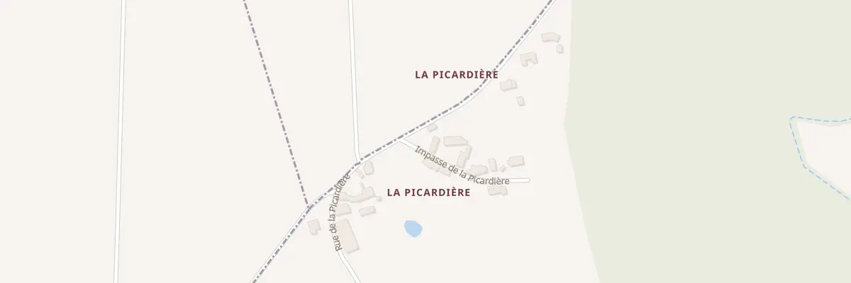 Plan du 5021 La Picardière à Dame-Marie-les-Bois